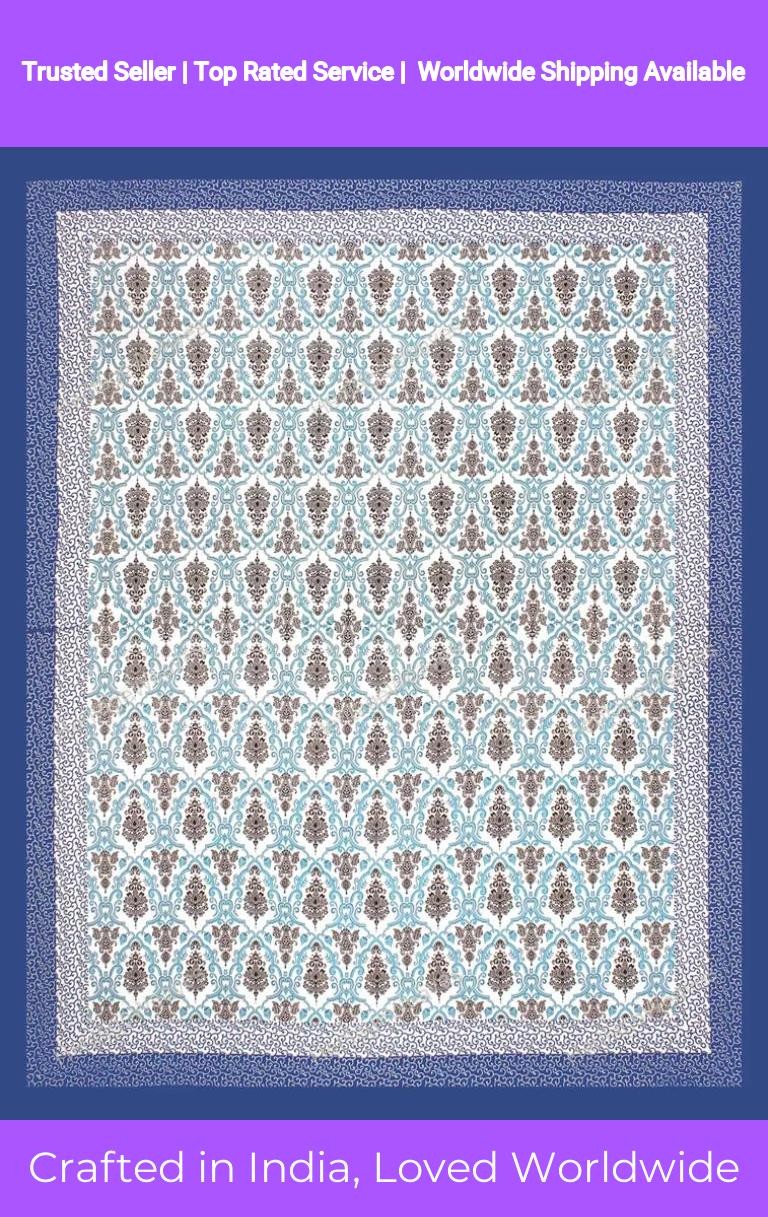 Mandala Cotton Double Bedsheet With 2 Pillow Cover Buti Design gallery