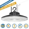 LED UFO High Bay Light 150W 200W 240W 300W Dimmable Warehouse Shop Light 5000K gallery