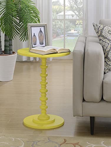 Convenience Concepts Palm Beach Spindle 17dot75in Traditional Round End Table gallery