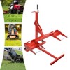 750lbs Adjustable Lawn Mower Lift Jack 0-24" Zero Riding for Tractors ATVs Steel gallery
