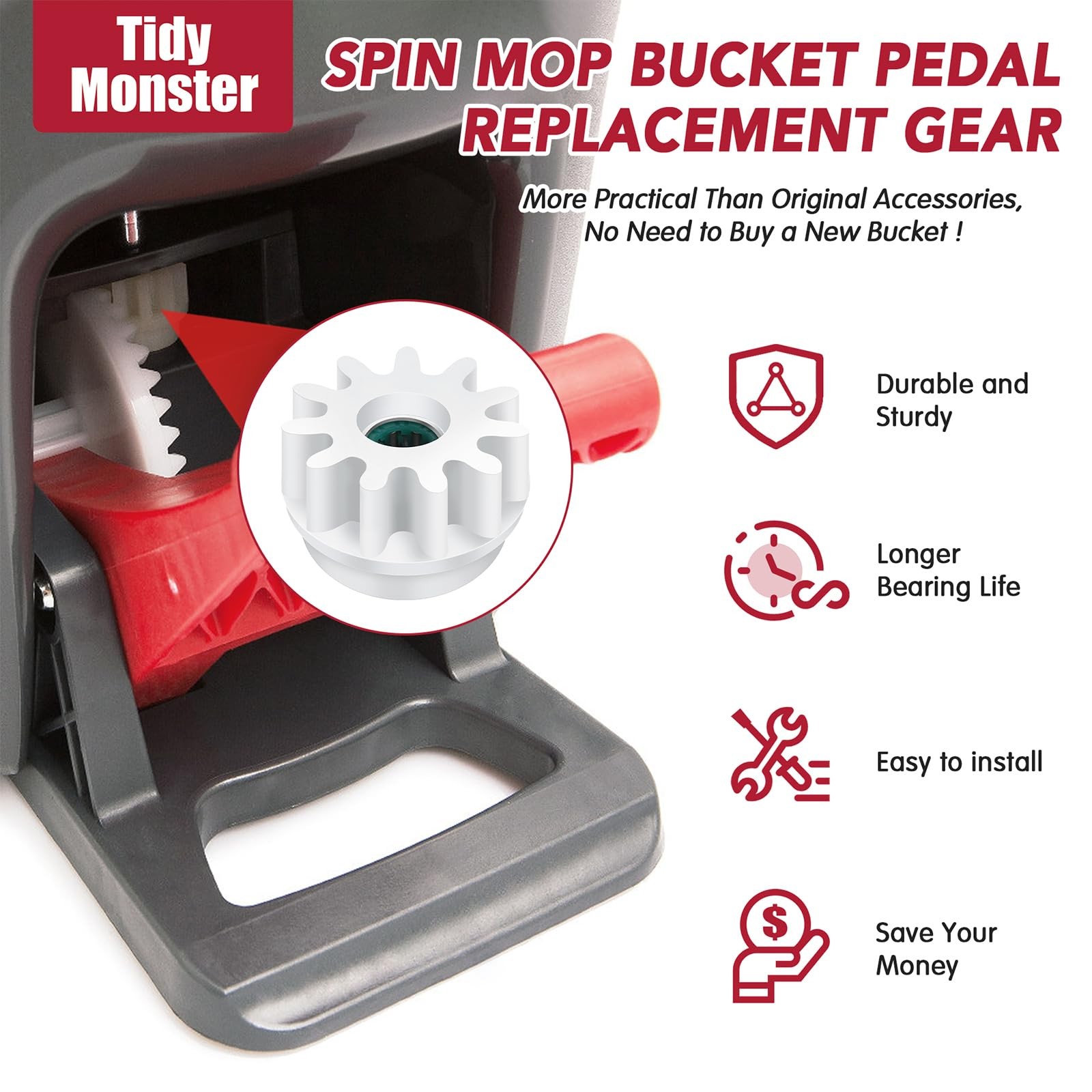 Pedal Bearing Replacement For Ocedar Mop Bucket Easy Fix For Ocedar Easywring Bu gallery