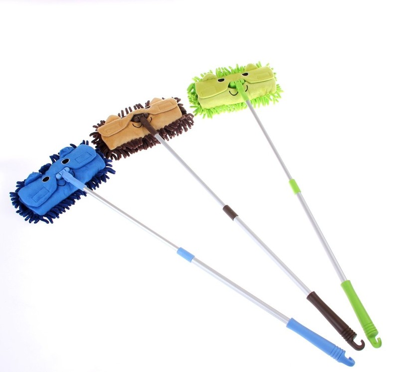Mini Housekeeping Cleaning Tools For Children3pcs Include Mopbroomdustpan blue gallery