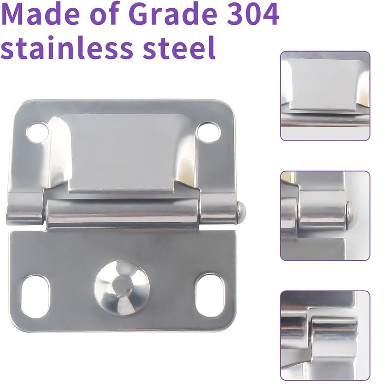2PC/SET Replacement Coleman Cooler Hinges For Cooler Stainless Steel Hinge Parts gallery