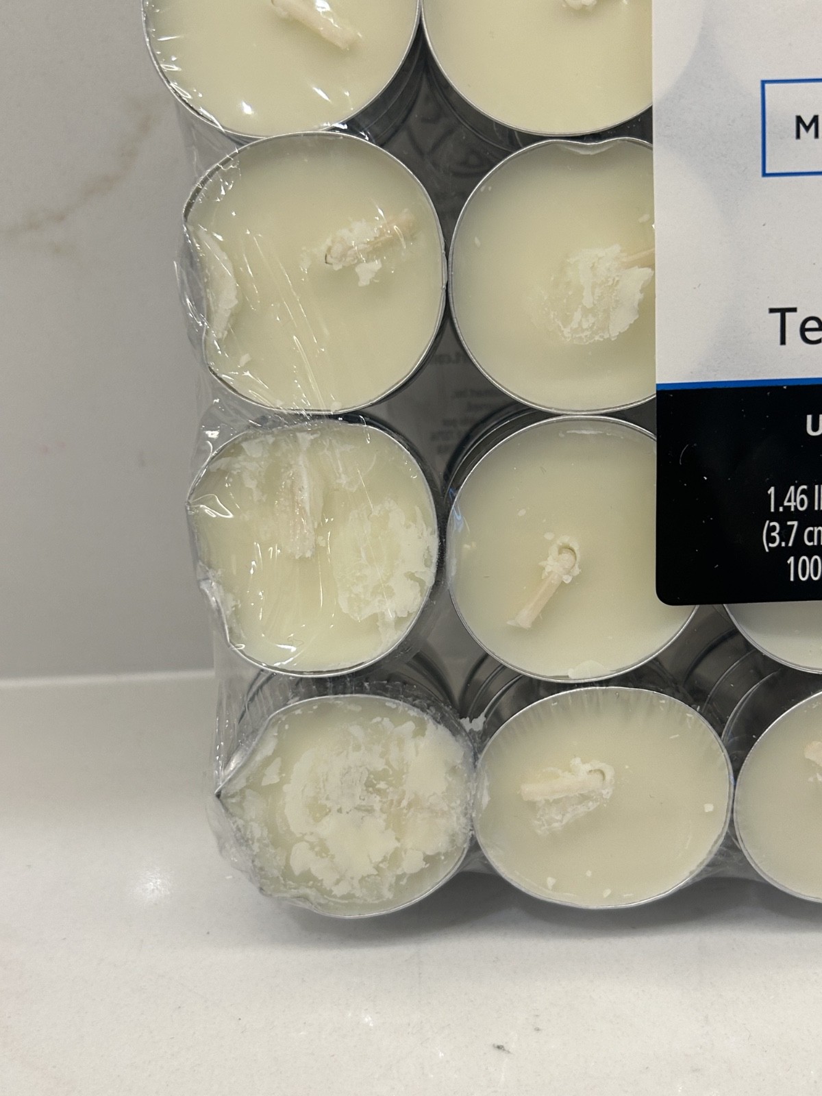 Mainstay White Tea lights gallery