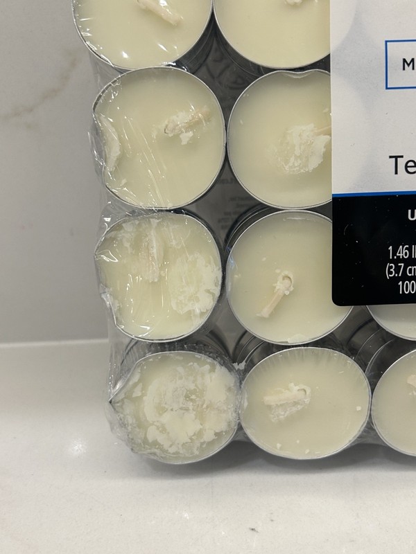 Mainstay White Tea lights gallery