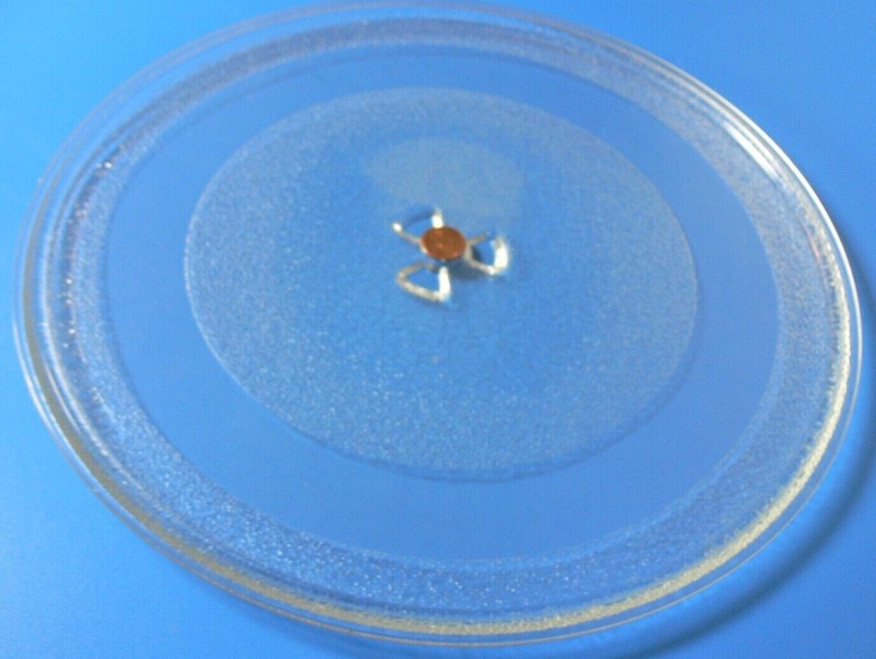 13 1/2" Dometic 3390W1A019 Microwave Glass Turntable Plate Replacement Tray Used gallery