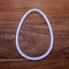Easter Egg Shape Cookie Cutter: 2" to 10" Spring Craft Baking Clay Fondant Mold gallery