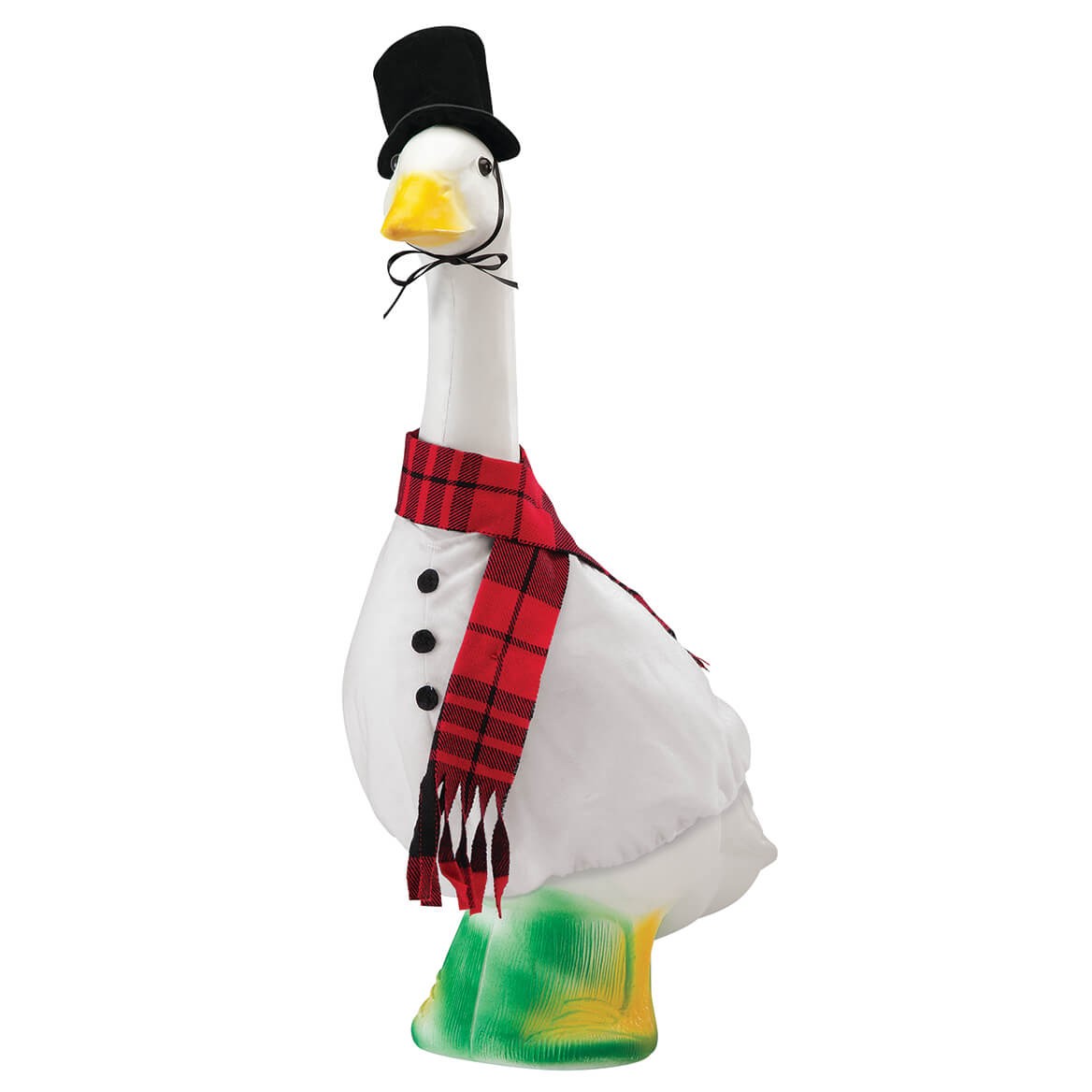 Gaggleville Snowman Goose Outfit, Fits Large 23" H Statue, by Fox Valley Traders gallery