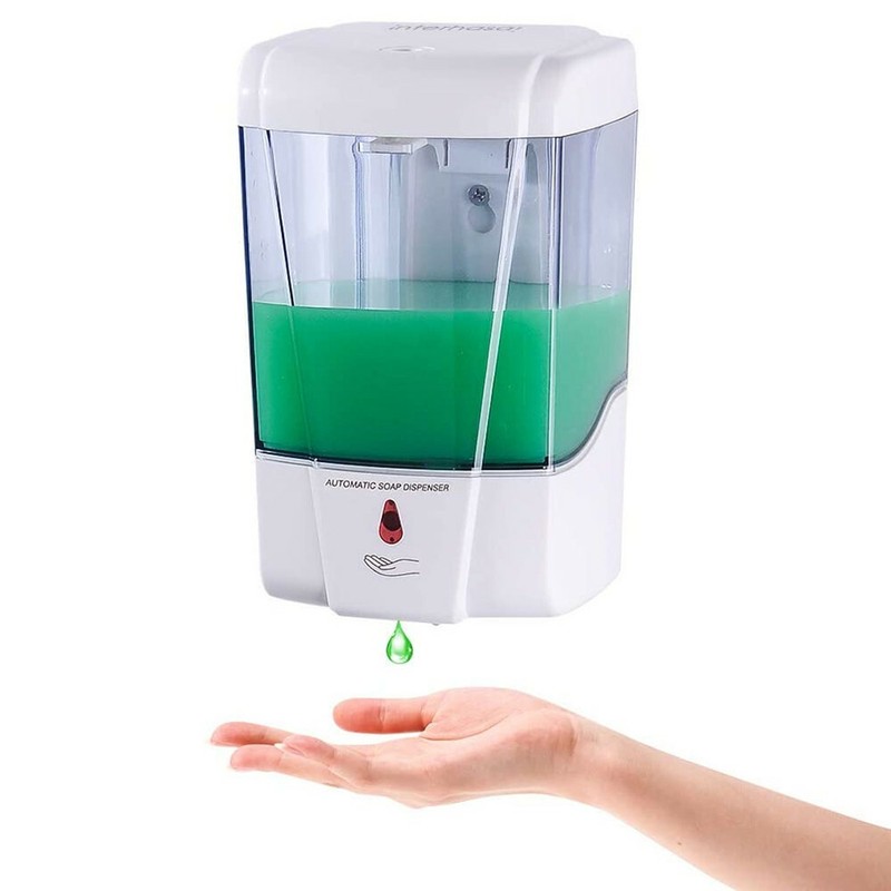 Automatic Soap Dispenser Wall Mounted 700ml Dispenser Touchless Soap Lotion Pump gallery