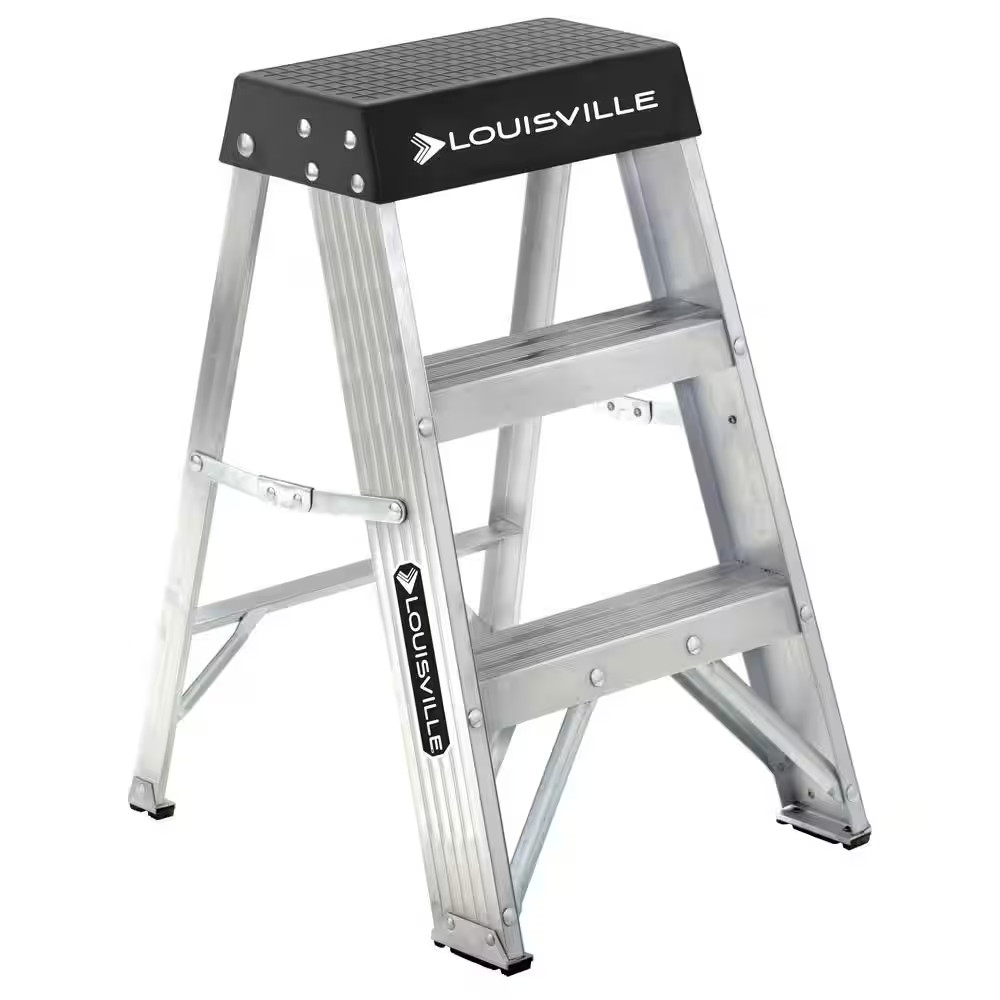 2 Ft. Aluminum Step Ladder with 300 Lbs. Load Capacity Type IA Duty Rating gallery