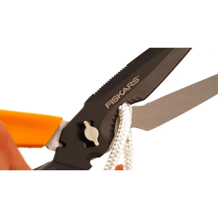 Fiskars Multipurpose Straight Blade Garden Shears, Black and Orange gallery