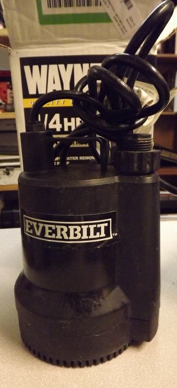 Everbilt Plastic Utility Pump 1/6HP Model SUP54-HD gallery