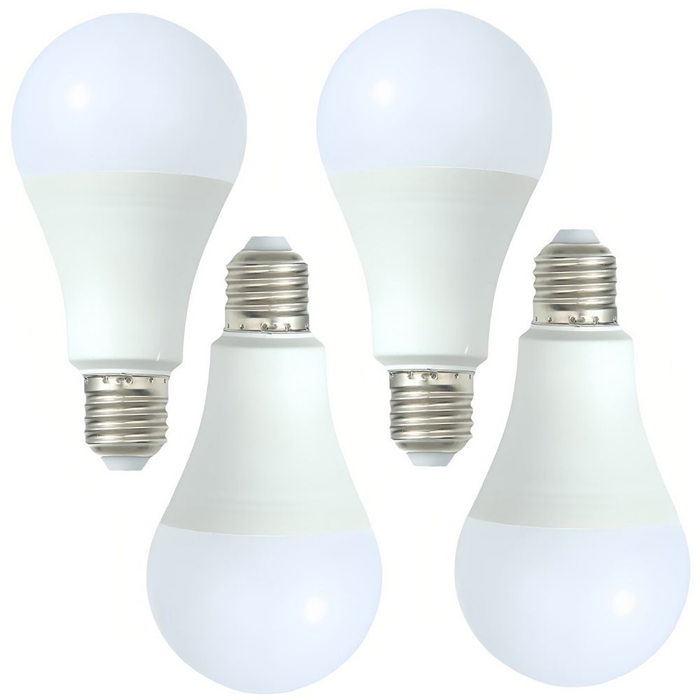 4 PCS LED Light Bulbs 12W(60W Eq.) Daylight 6500K Dimmable E27 Replacement Lamp gallery
