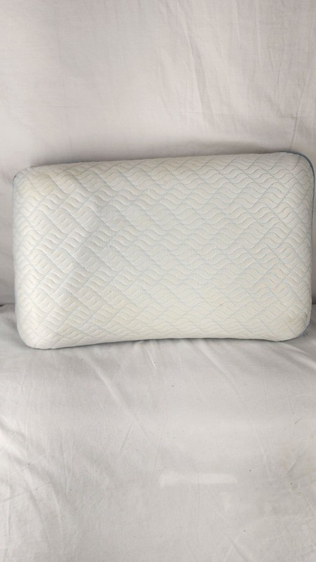 Tempur-Pedic Serenity Cooling Memory Foam Pillow Standard White Bed Pillow gallery