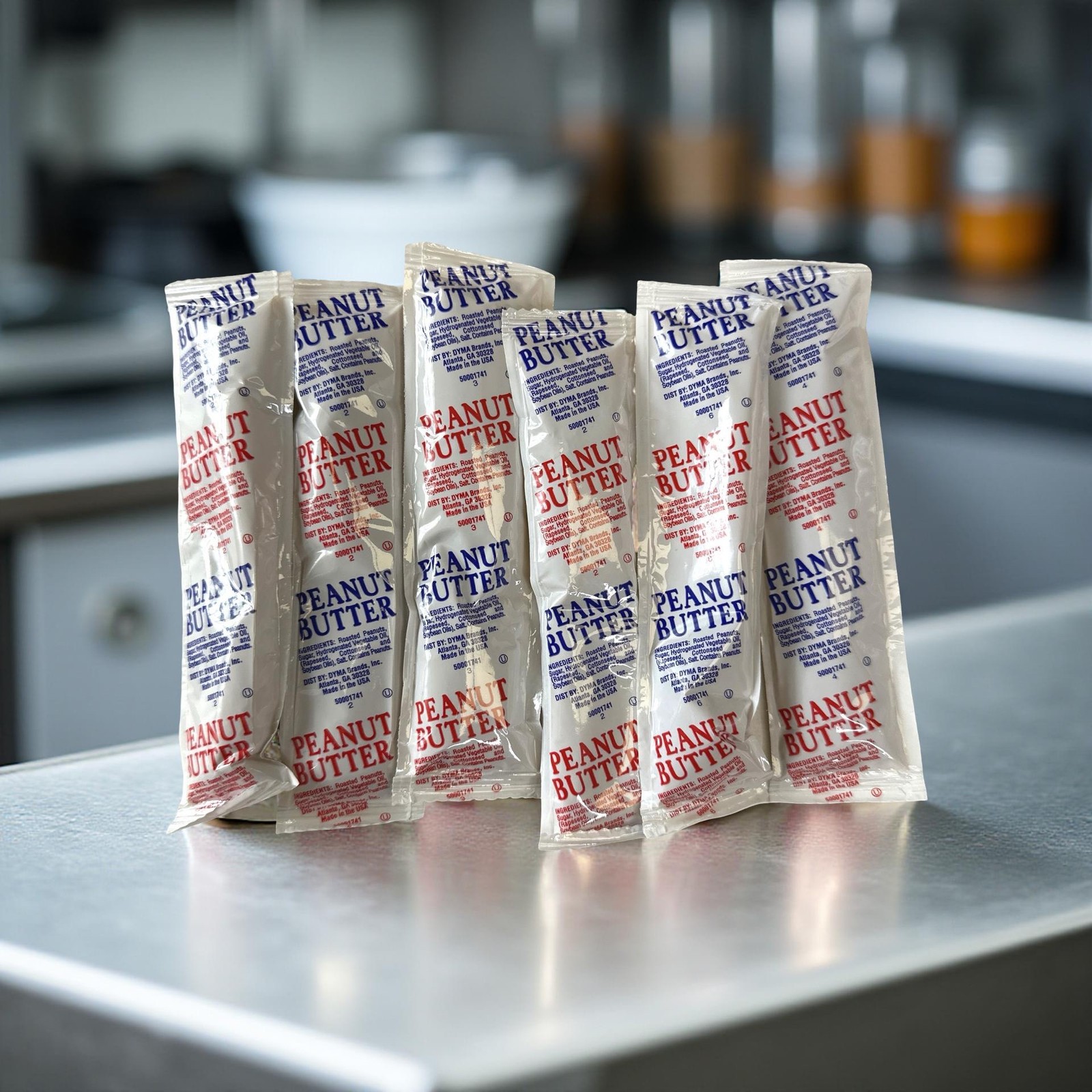 Peanut Butter Topping Packets, .75 oz, Great for Snack Cakes and Big Backs, 6 Pa gallery