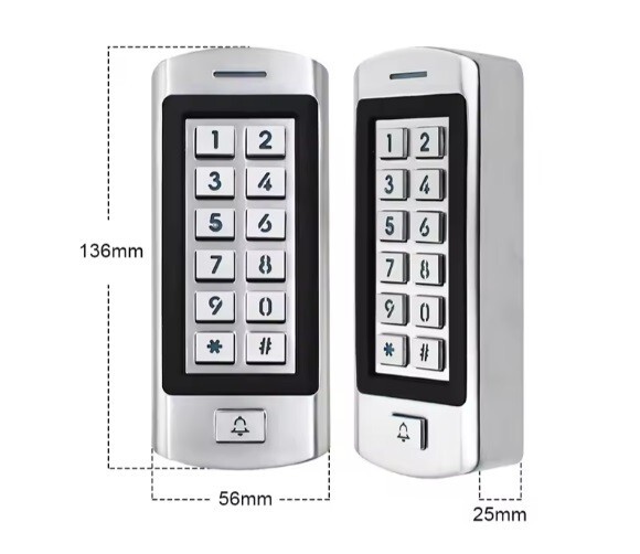 Weatherproof RFID Access Control Set With Electromagnetic Lock 300kg/660lbs gallery