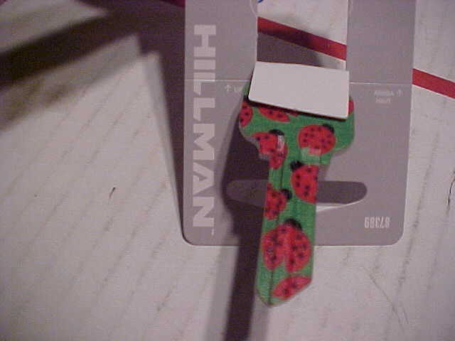 Qty 1kw 1/66 Hillman Ladybug Key Blank with free shipping gallery