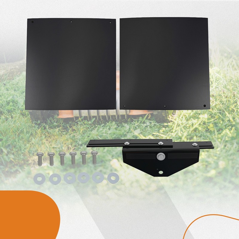 Black Hitch Mount Striping Kit for Zero Turn Lawn Mower Tractor Steel Rubber New gallery