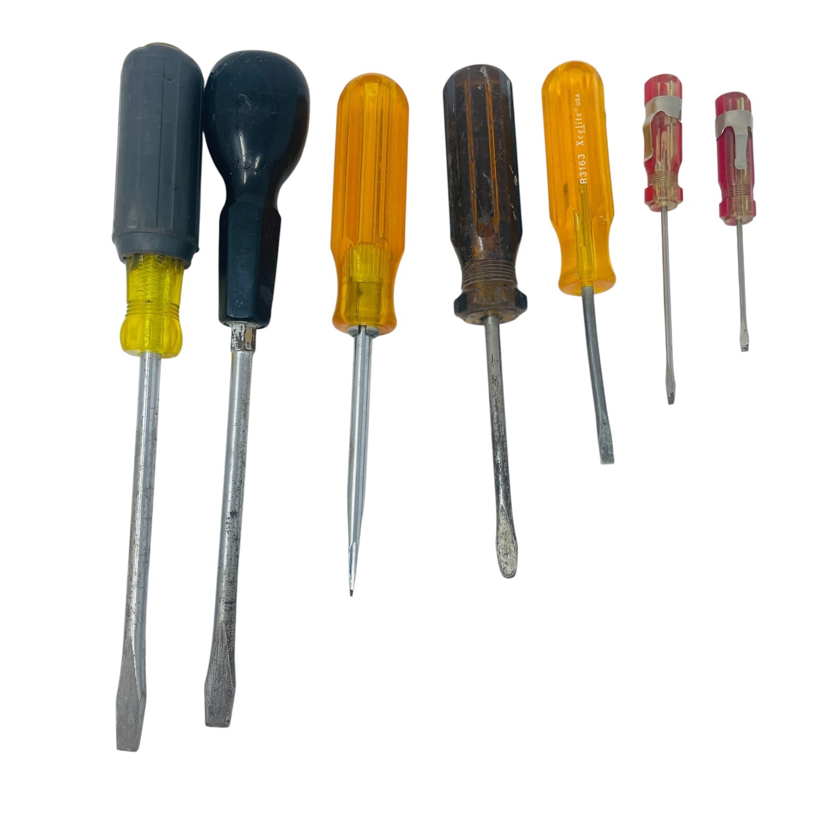 Vintage Xcelite USA Screwdriver Lot Technician Tools R3163, 99-1 & More, 7 Pcs gallery