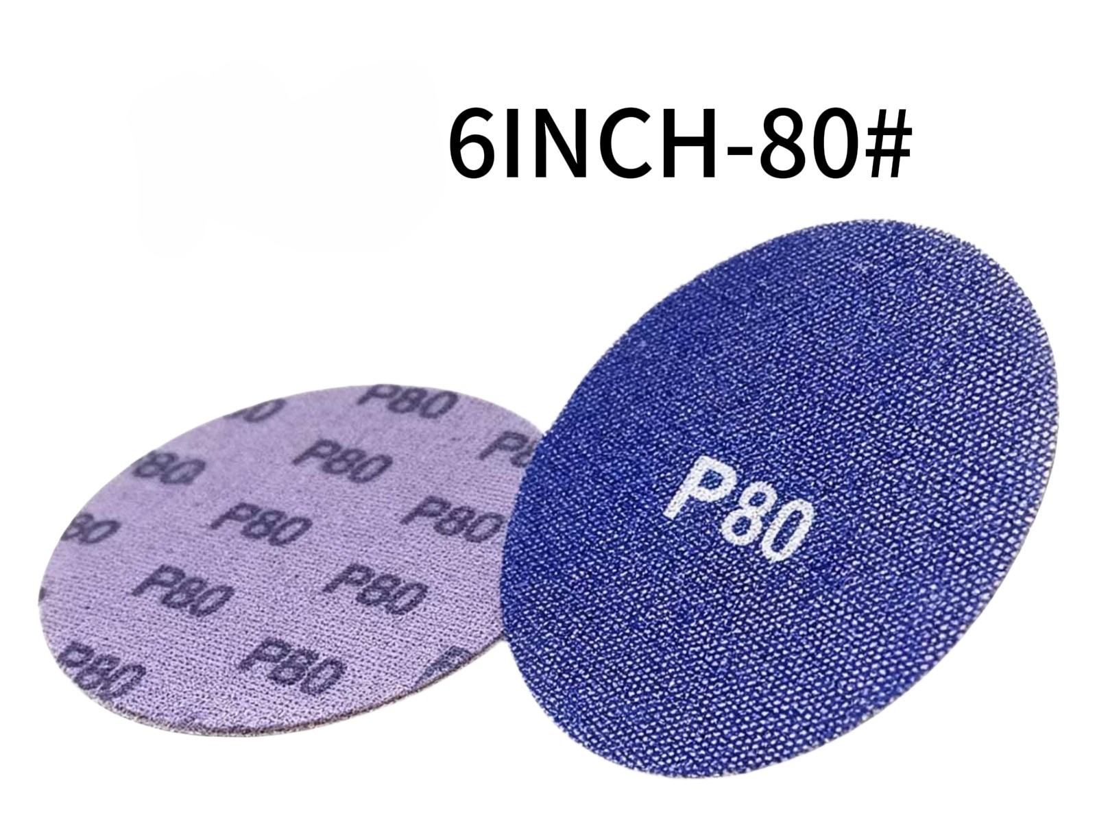 100PCS 6" 150mm Ceramic Mesh Sanding Discs Hook&Loop P80 For Metal Wood Sanding gallery
