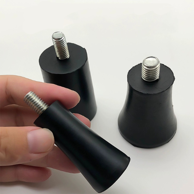 M6 M8 M10 M12 Adjustable Rubber Foot Screw Bolt Leveler Machine Furniture Foot gallery