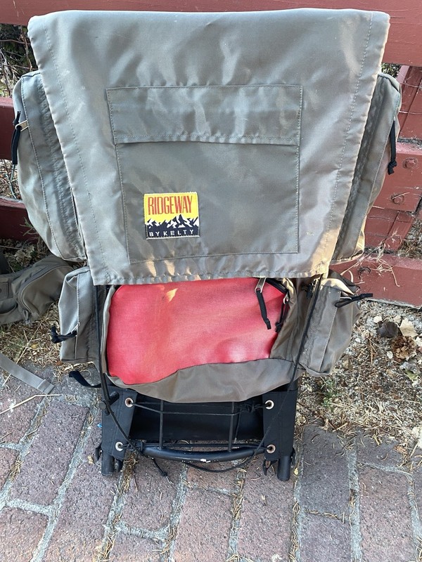 VTG Ridgeway KELTY External Frame Backpack Hiking Pack Camping Large
