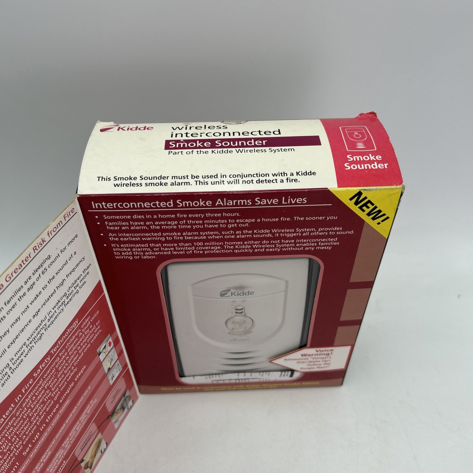 Kidde Wireless Interconnected Smoke Sounder RF-SND New gallery