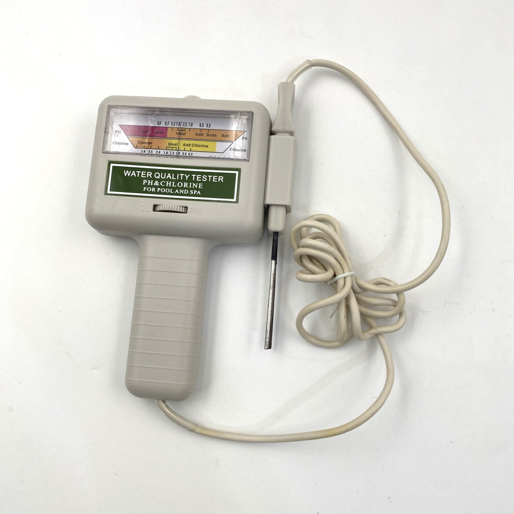 Benetech PC-101 Water Quality Tester PH & Chlorine Level Pool Spa Probe Meter