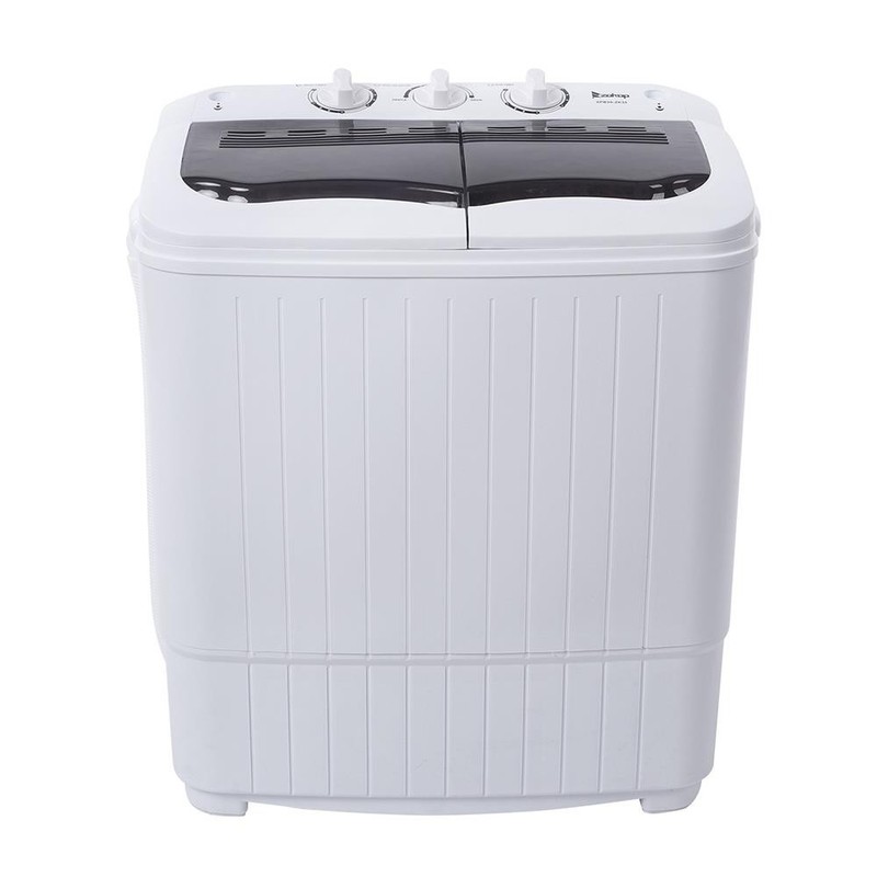 Zokop Semi-Automatic 14.3lbs Capacity Twin Tubs Washing Machine Laundry Washer gallery