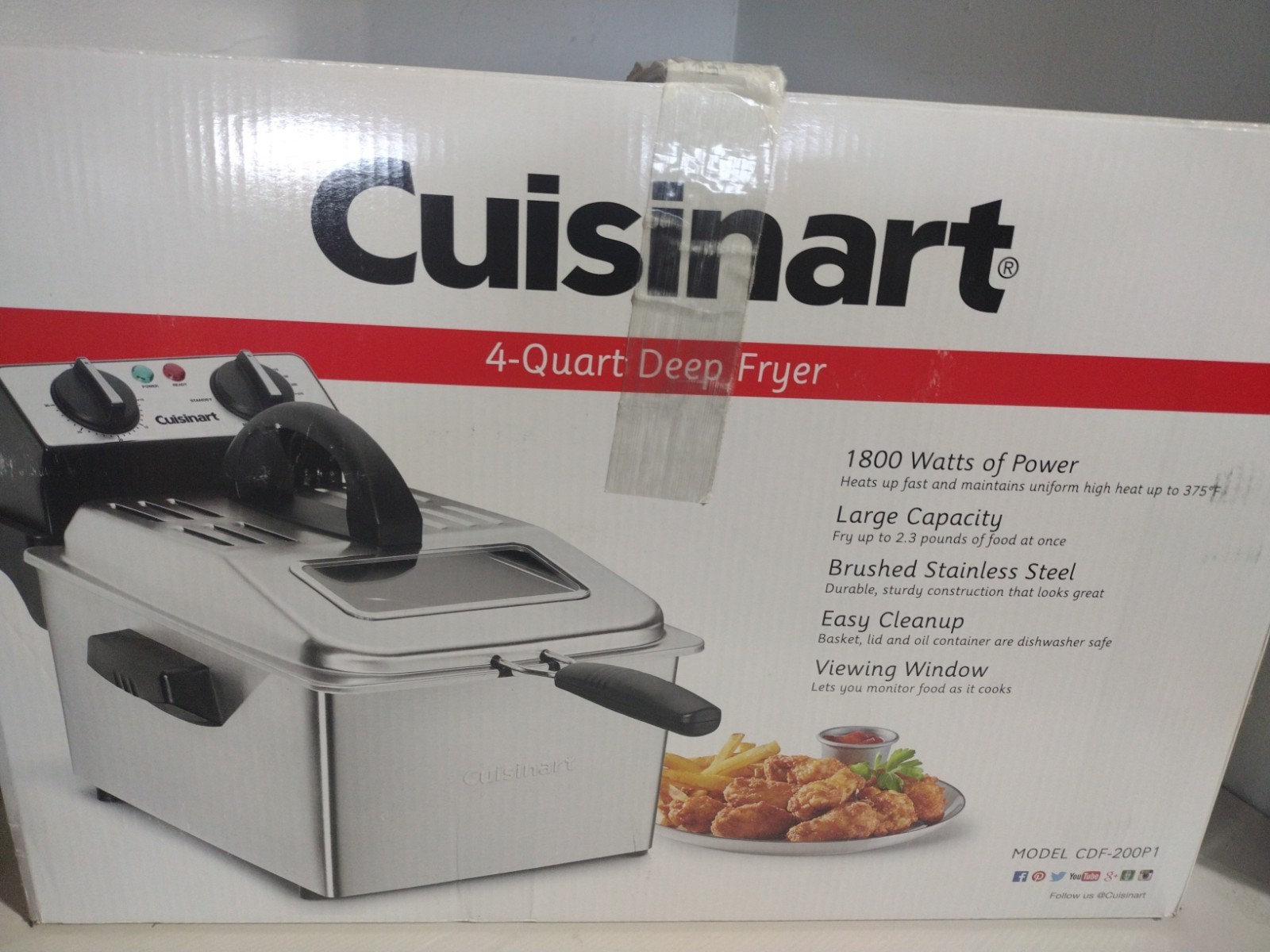 Cuisinart CDF-200P1 4qt Deep Fryer gallery