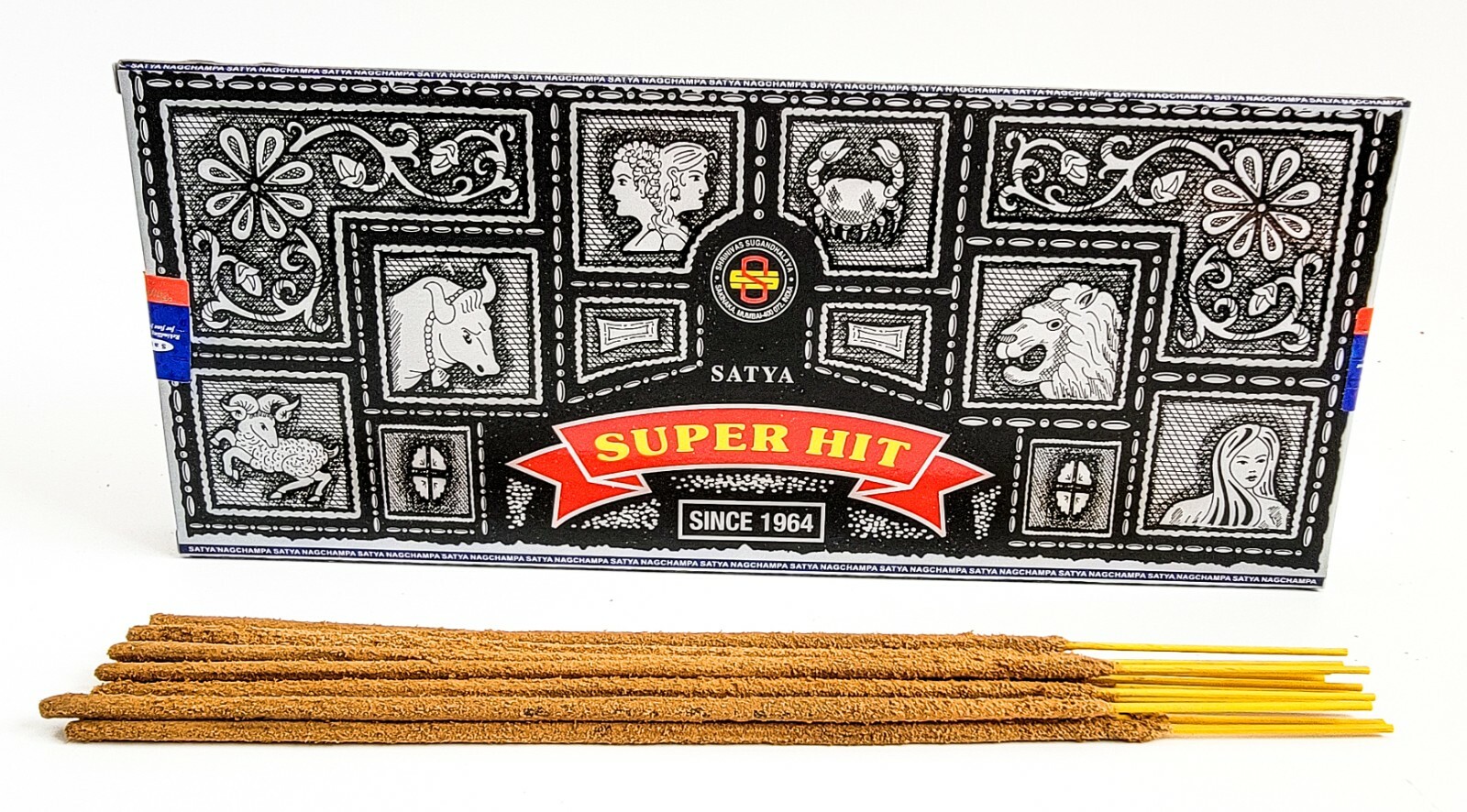Satya Super Hit Incense Sticks 200 grams - 2 boxes of 100 gms - Free Shipping !! gallery