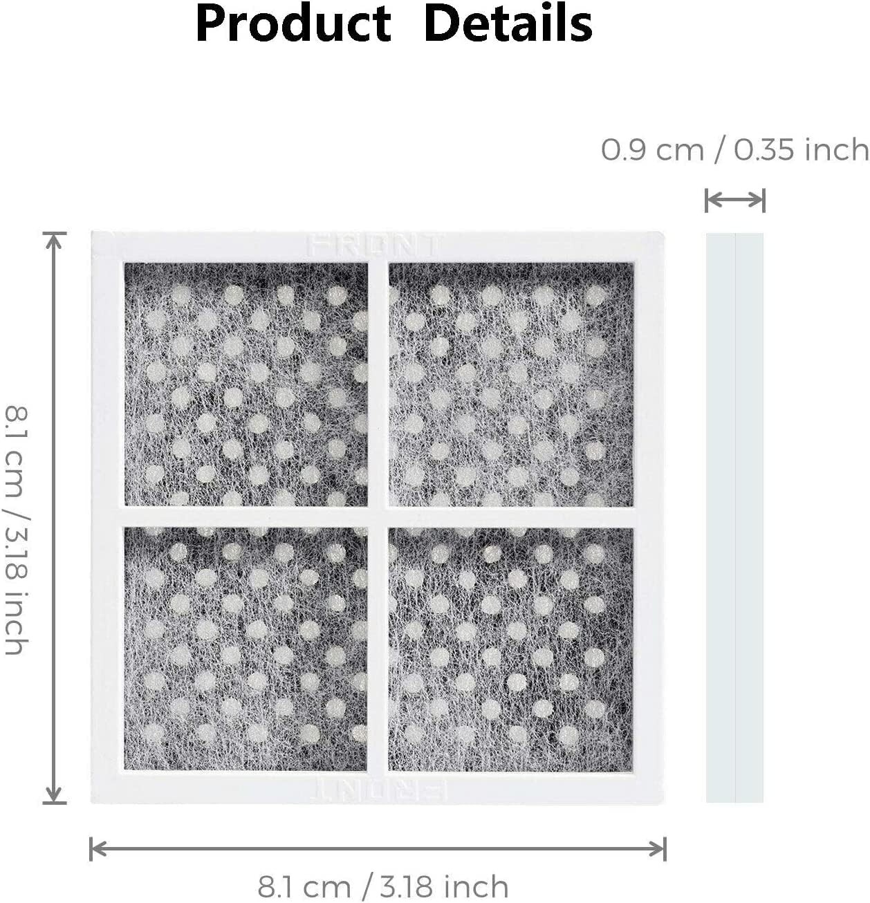 3PACK LT120F Refrigerator Air Filter Replacement for LG LT120F Kenmore gallery