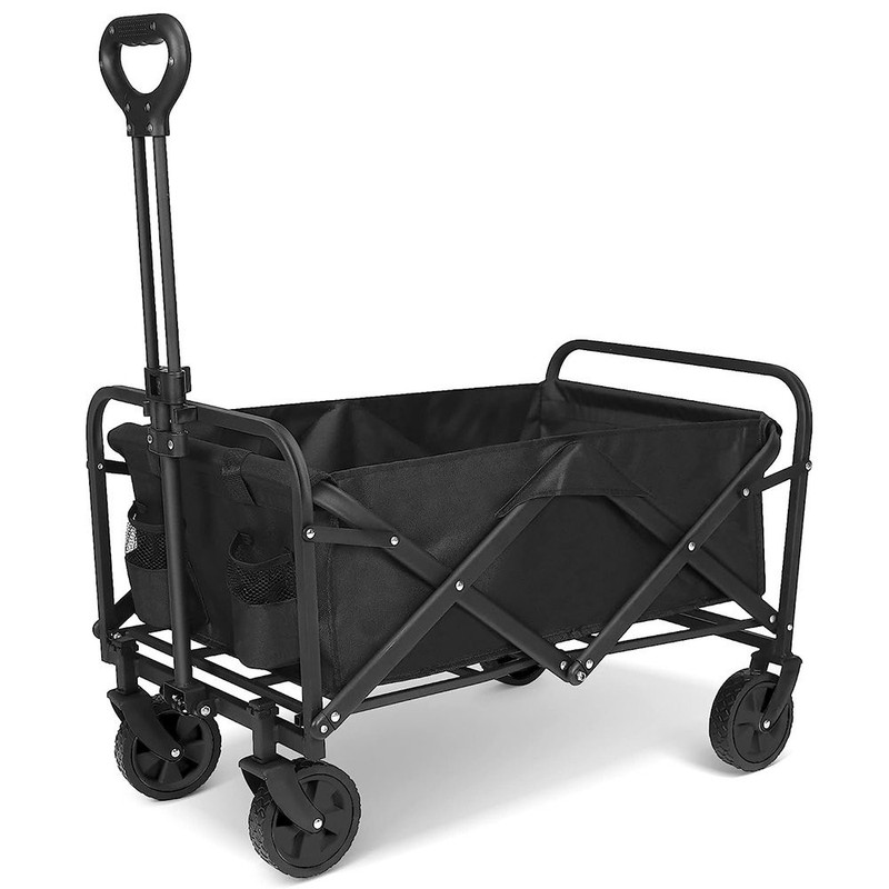 Wagon Cart Trolley Folding Multi Purpose Festival Garden Big Wheels Load 330lbs gallery