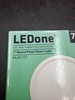 LEDone 7” LED Round Panel Downlight 15W Multi-CCT 2700-5000K 7- PACK OF 4 gallery