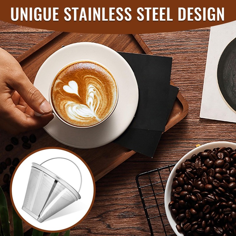 Reusable #4 Coffee Filter Compatible with Technivorm Moccamaster Coffee Machi... gallery