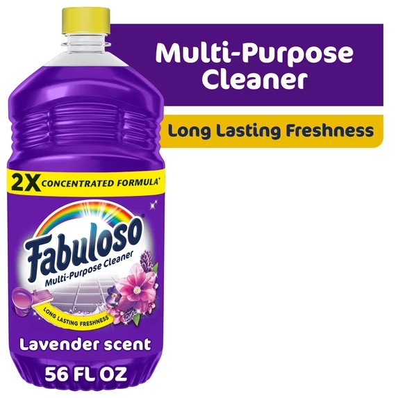 Fabuloso Multi-purpose Cleaner 2x Concentrated | Lavender | 56 Oz 2 Pack gallery