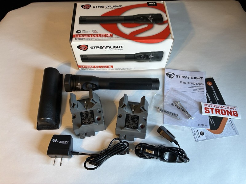 Streamlight 75454 Stinger DS LED HL 800 Lumens Rechargeable Work Flashlight gallery