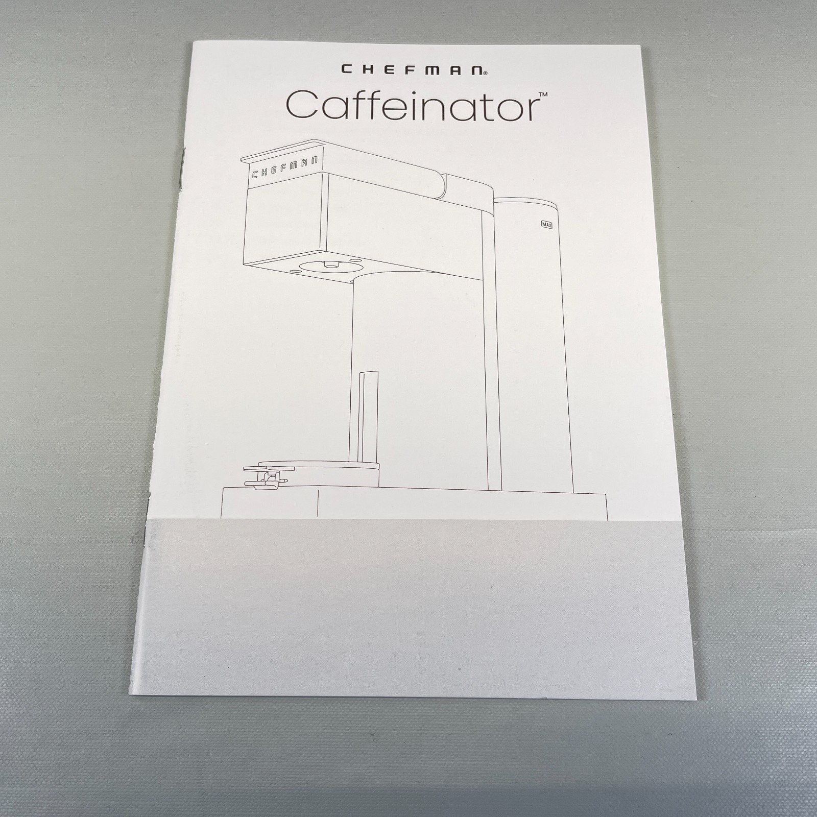 Chefman Caffeinator C14-DB-1C-452 Coffee Maker User Manual Instructions Guide gallery