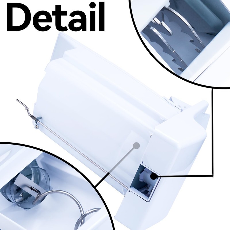 Refrigerator Ice Maker Tray Assembly 241860803 Compatible with Frigidaire Fri... gallery
