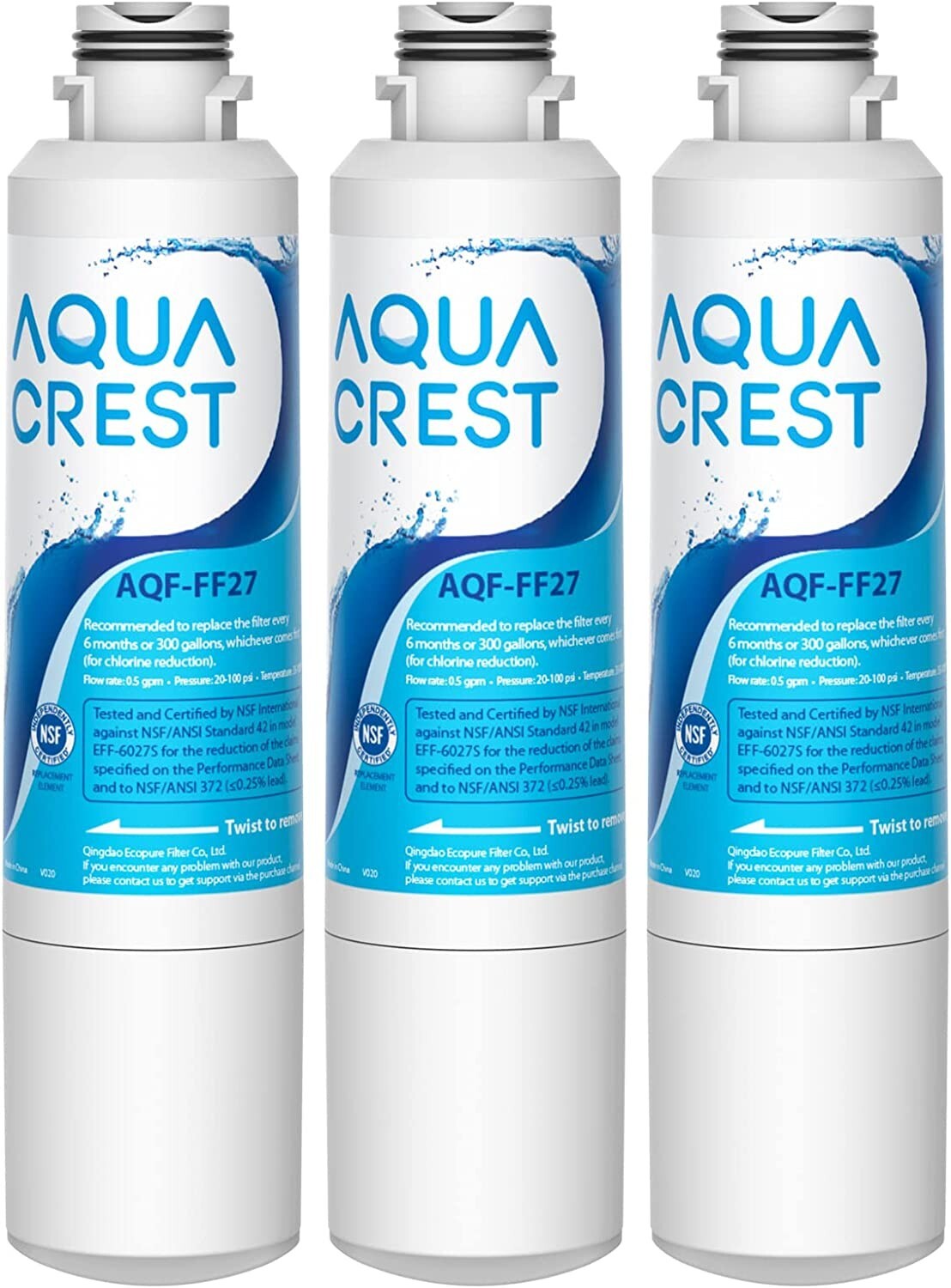 AQUA CREST DA29-00020B Replacement for Samsung HAF-CIN/EXP, DA29-00020B-1,3 pack gallery