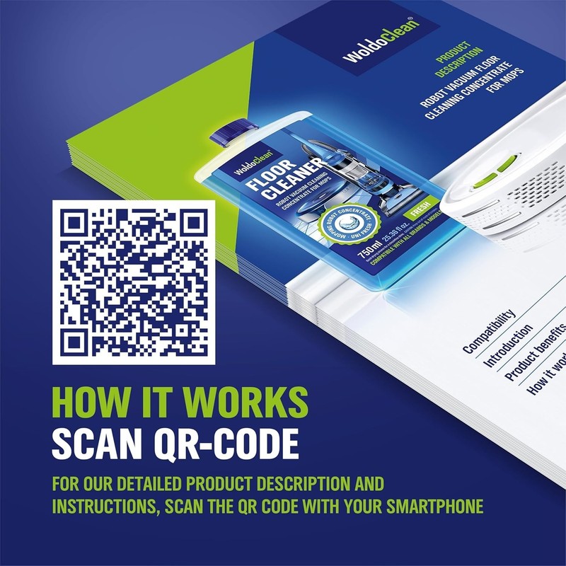 Robot Vacuum Floor Cleaning Concentrate for Mops - compatible with Roborock, gallery