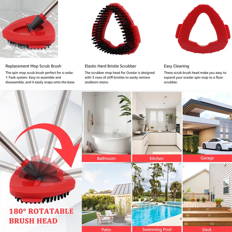 For O-Cedar Spin Mop Replacement Microfiber Mop Head Kit - Easy to Clean gallery