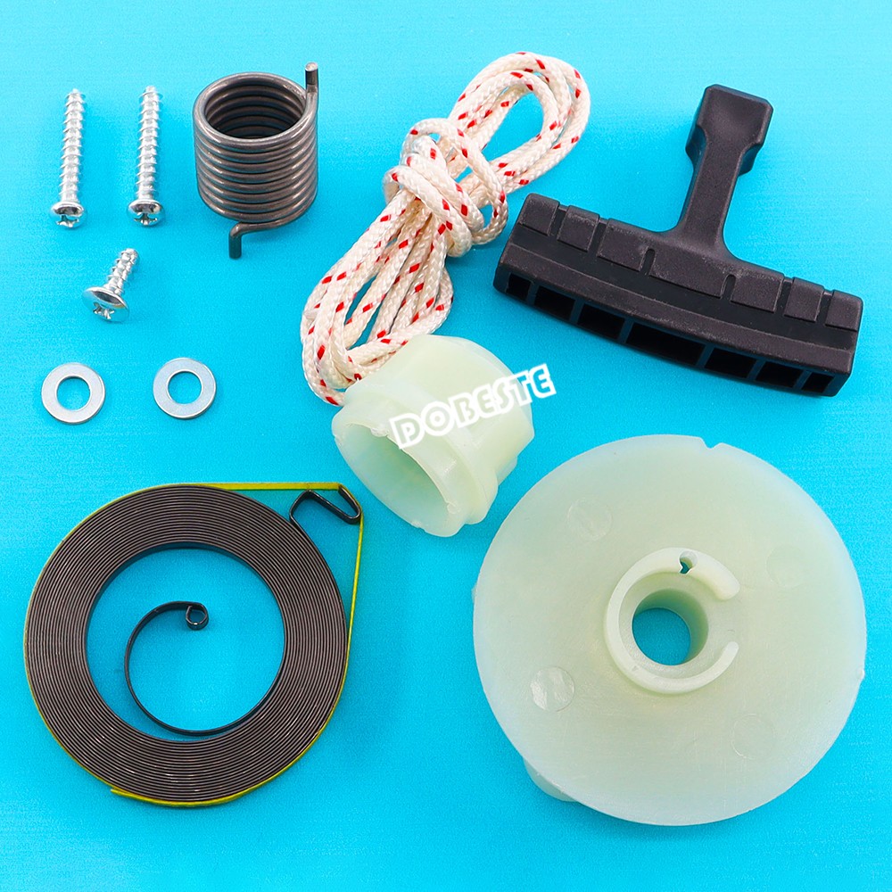Recoil Starter Pulley Spring Kit For Husqvarna 137 142 Chainsaw 530071966 Rope gallery
