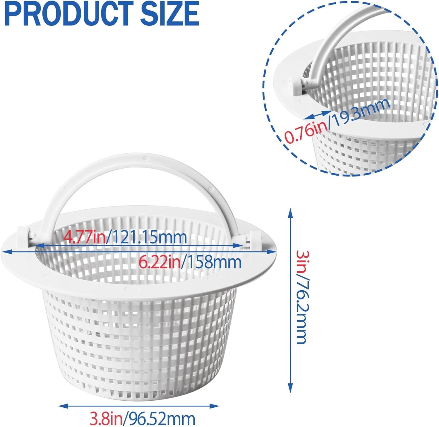 Above-Ground Pool Skimmer Baskets for Hayward Skimmer Basket Compatible 2-Pack gallery