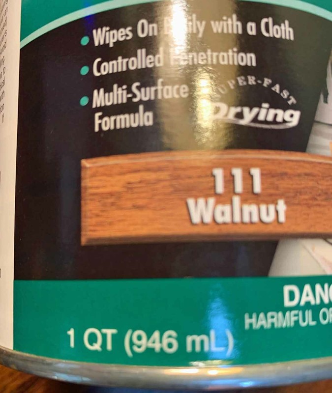 Zar Interior Stain 111 Walnut Quart gallery