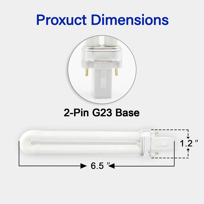Amgolibi 9 Watts Replacement Fluorescent Bulb Compatible with Flyweb Classic Fly gallery