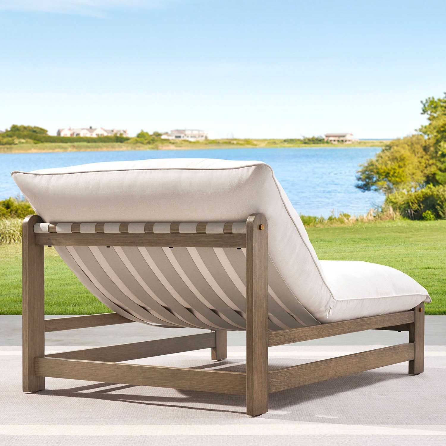 Member's Mark Atticus Oversized Outdoor Strap Cloud Chair with Sunbrella Fabric gallery