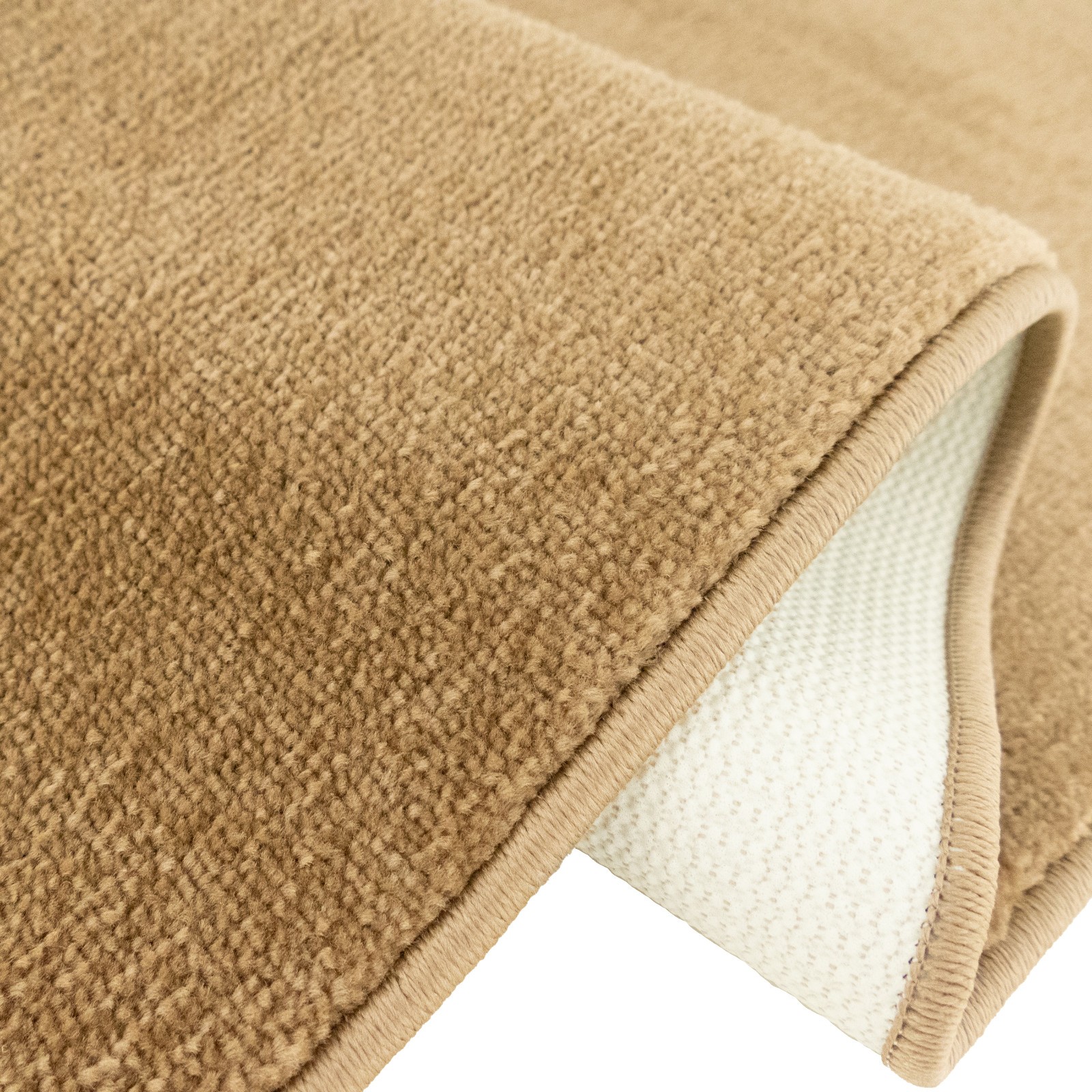 Custom Size Euro Collection Beige Color Medium Pile Washable Non Slip Runner Rug gallery