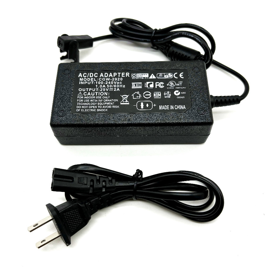 Power Recliner Power Supply AC/DC Switching Transformer 2-pin 29V 2A Adapter NEW gallery