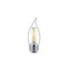 UltraDef LED 40W Clear Soft White BA11 3P Medium Base: Dimmable gallery